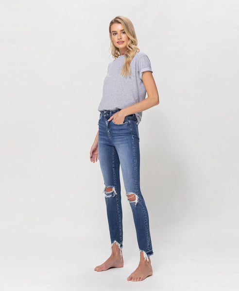 Halsey High Rise Ankle Skinny Jeans // LAST PAIR