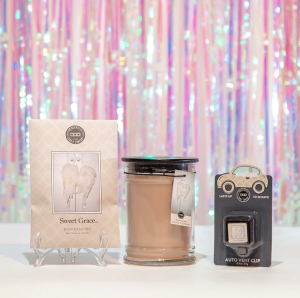 18oz Large Sweet Grace Candle Jar