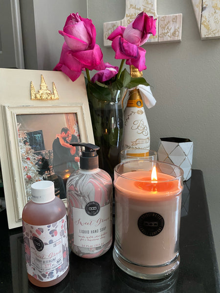 18oz Large Sweet Grace Candle Jar