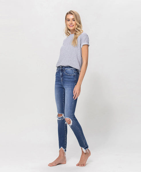 Halsey High Rise Ankle Skinny Jeans // LAST PAIR